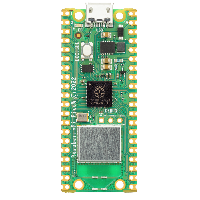 Raspberry Pi Pico W view 2