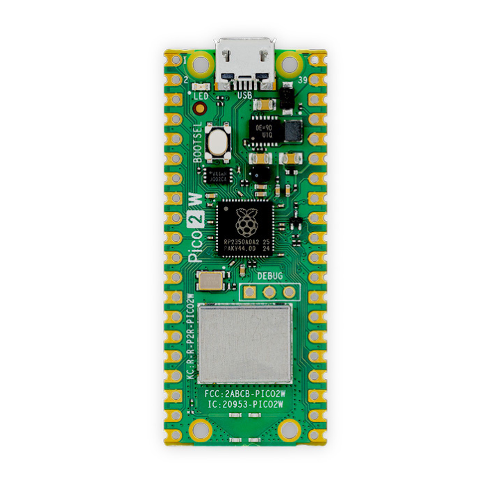 Raspberry Pi Pico 2 W view 2