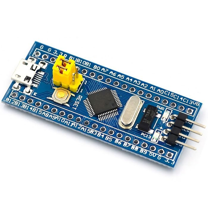 STM32F103C8T6 Blue Pill view 2