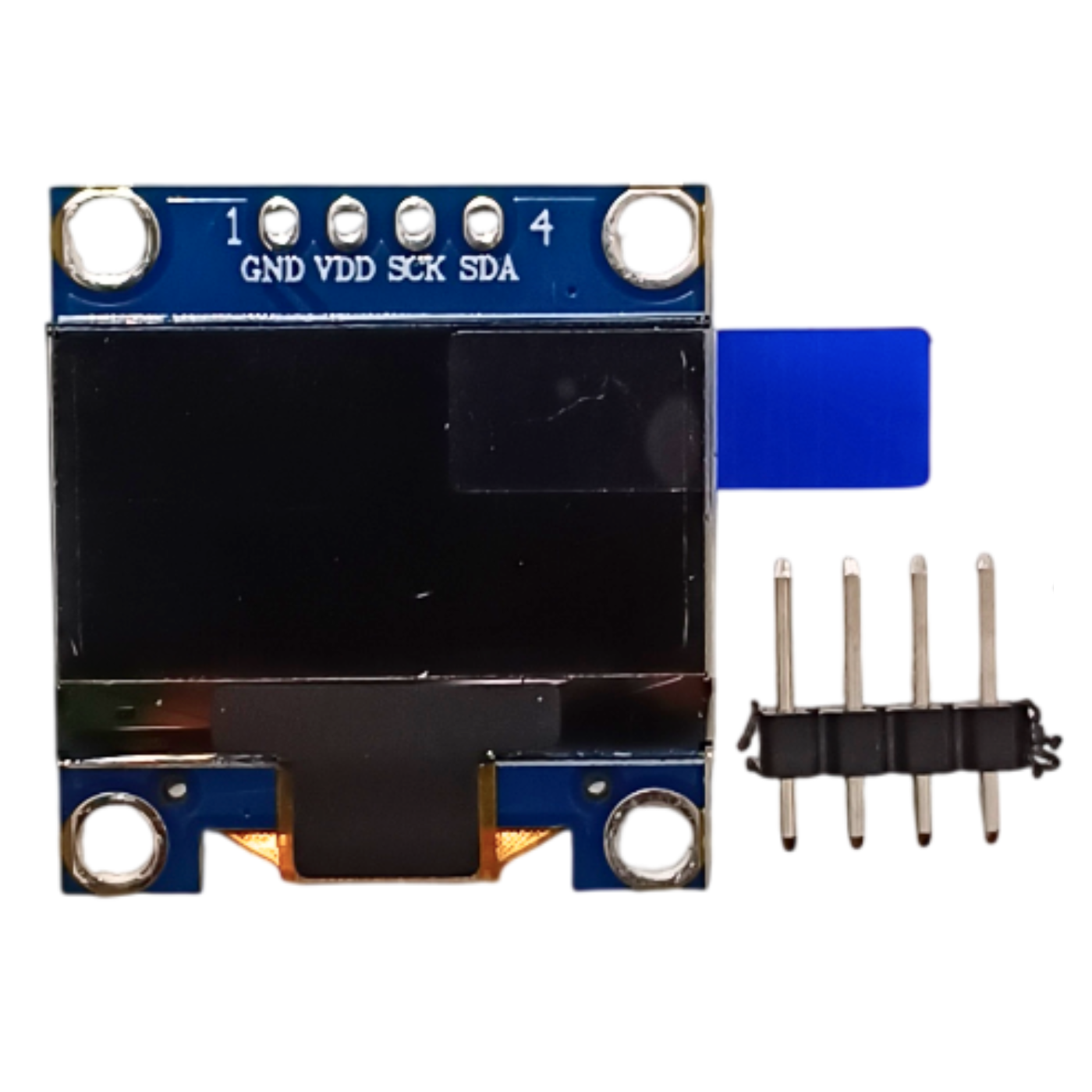 0.96 inch OLED Display Module 128x64 SSD1306 (I2C) view 2
