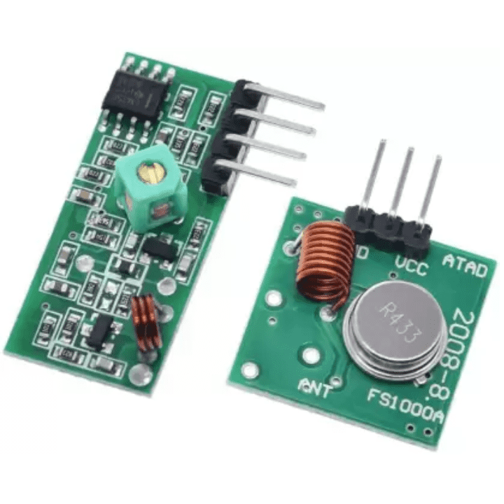 433MHz RF Wireless Transmitter and Receiver Module Pair view 2