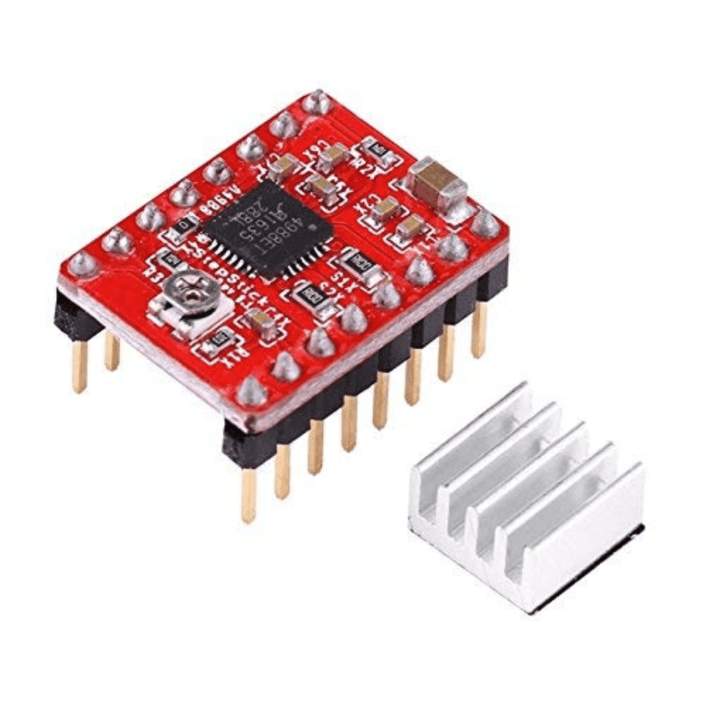A4988 Stepper Motor Driver Module with Heat Sink