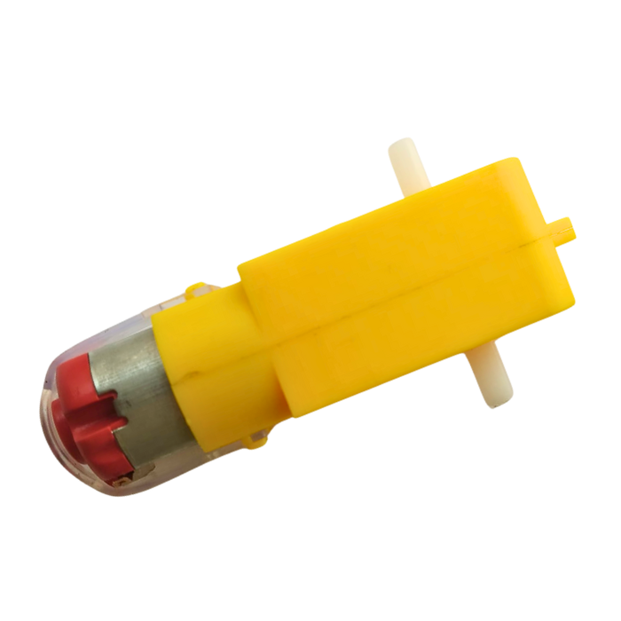 300 RPM Dual Shaft BO Motor (Plastic Gear)