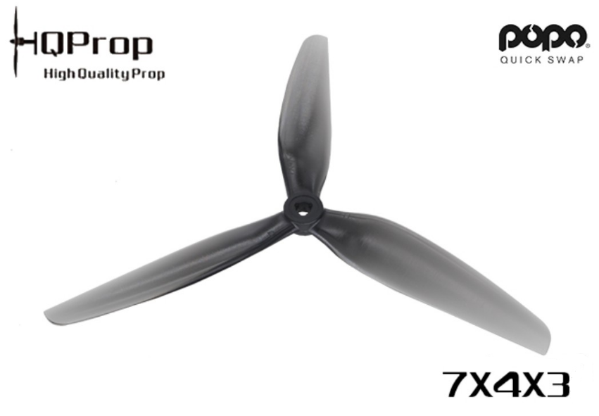 HQProp 7x4x3 Triblade Propellers view 2