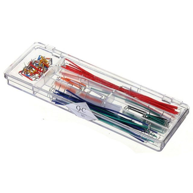 140pcs U-Shape Solderless Breadboard Jumper Wire Kit