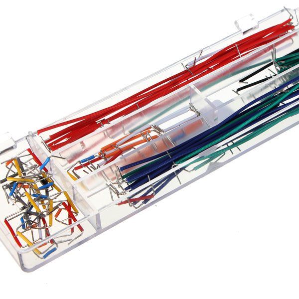 140pcs U-Shape Solderless Breadboard Jumper Wire Kit view 2