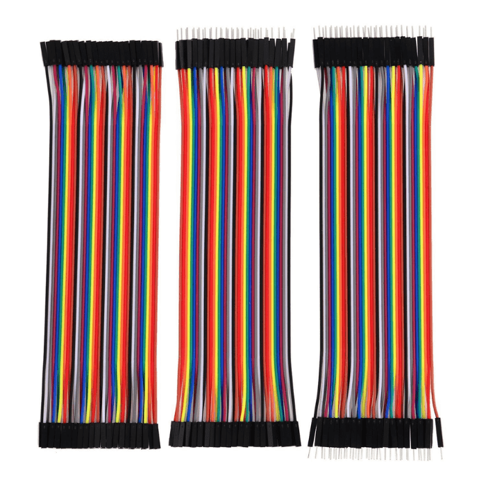 120pcs Dupont Jumper Wire Set (M-M, M-F, F-F)