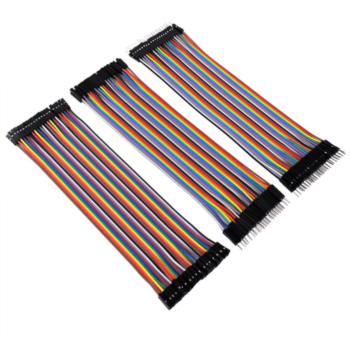 120pcs Dupont Jumper Wire Set (M-M, M-F, F-F) view 2