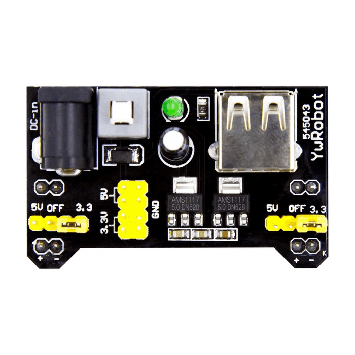 MB102 Breadboard Power Supply Module (3.3V/5V) view 2