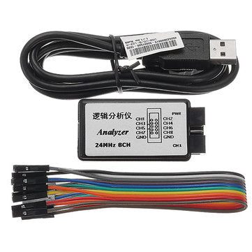 USB Logic Analyzer 24MHz 8-Channel view 2