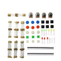 Universal Electronic Component Starter Kit (Resistors, Capacitors, LEDs) view 2