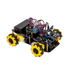 ACEBOTT QD001 ESP32 4WD Smart Robot Car Kit for Arduino (Mecanum Omni Drive) view 2