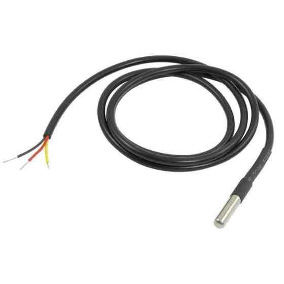 DS18B20 Waterproof Digital Temperature Sensor Probe (1m)